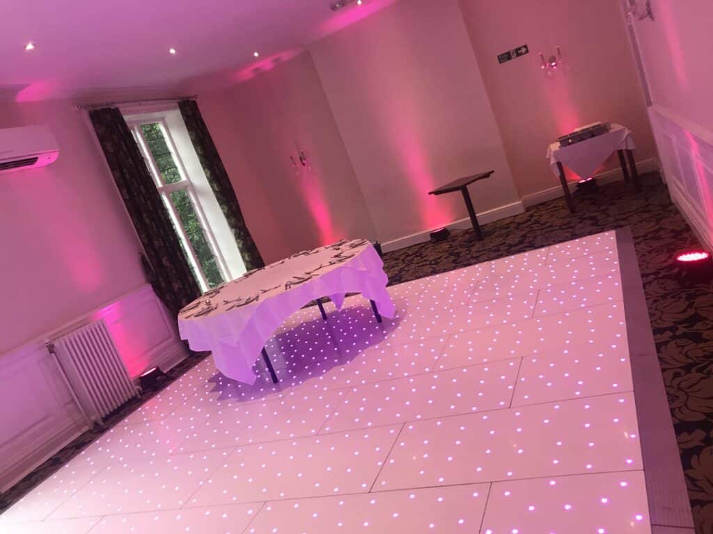 Redditch Dance Floor & Uplighting