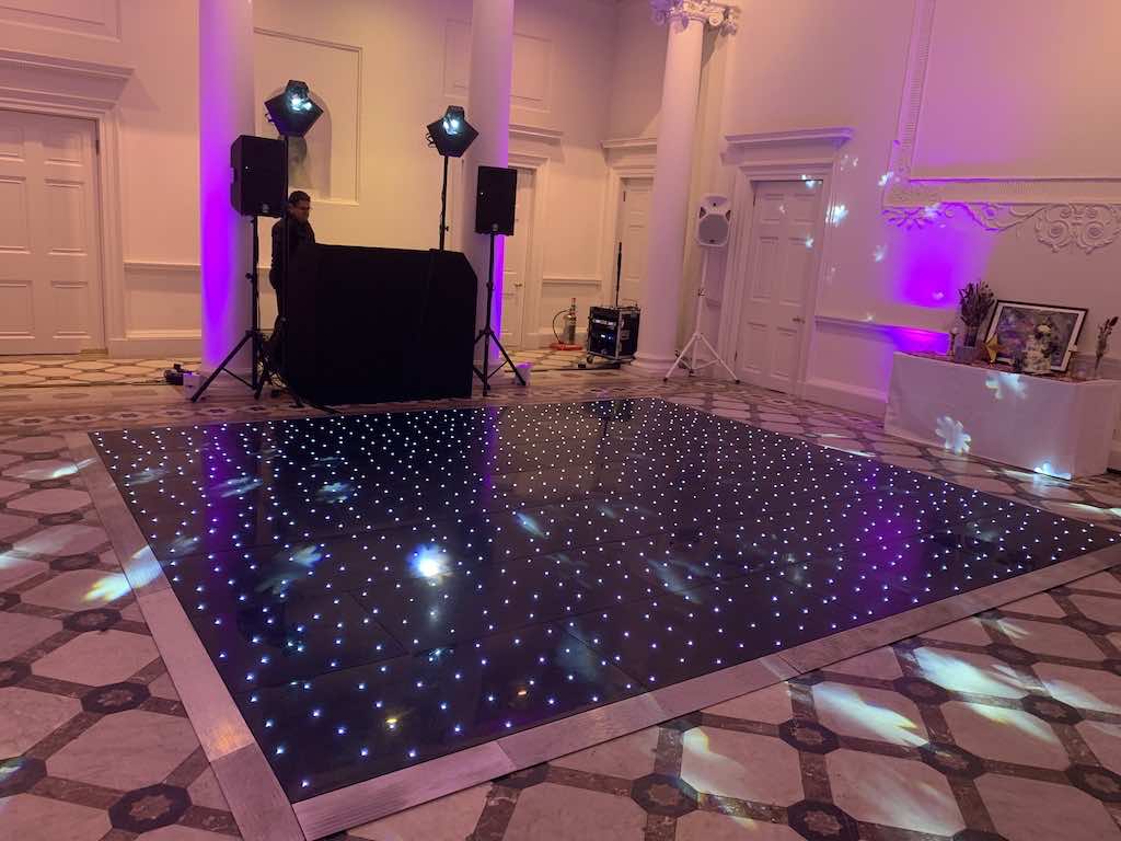 Redditch Black Starlit Dance Floor