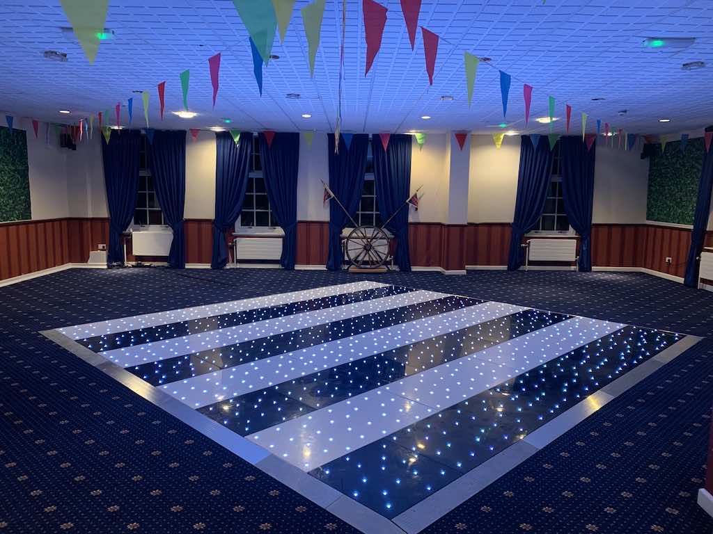 Striped Starlit Dance Floor Redditch