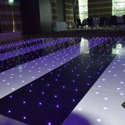 Striped Starlit Led Dancefloor Birmingham